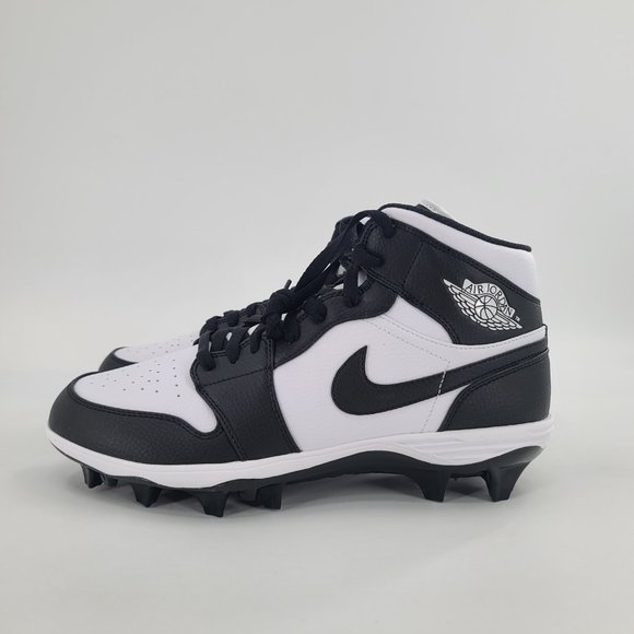 Nike Air Jordan 1 Mid TD Football Panda Cleats main image 13